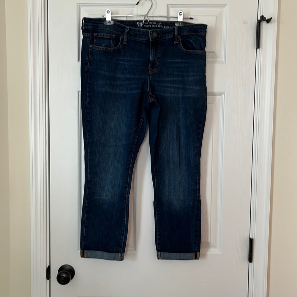 GAP Skinny Rollup Jeans